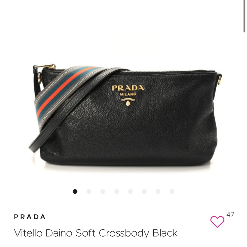 Vitello Daino Prada Cross Bodybag